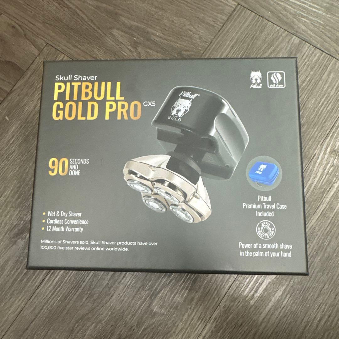 スキンヘッド用シェーバー Skull Shaver スカルシェーバー ピットブル