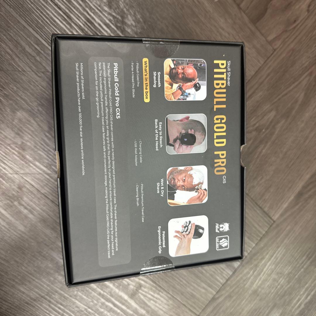 スキンヘッド用シェーバー Skull Shaver スカルシェーバー ピットブル