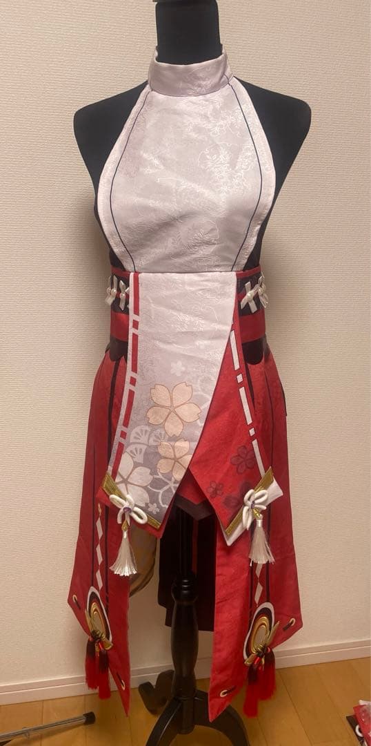 八重神子　コスプレ　衣装　ウィッグ　靴