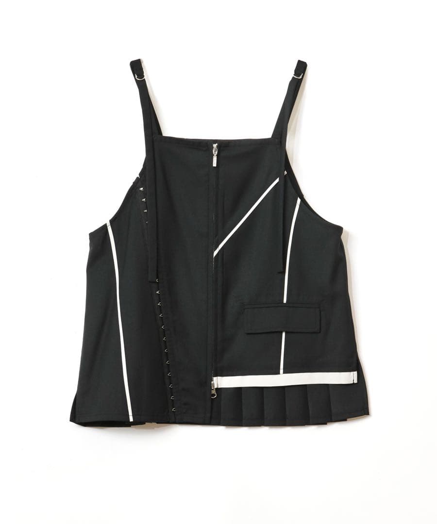 AULA AILA バックプリーツキャミソール