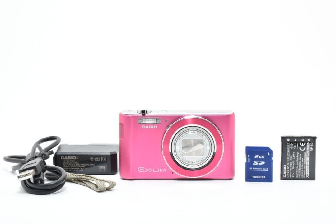 【お値下げ歓迎・ほぼ新品】CASIO EXILIM EX-ZS210 ピンク