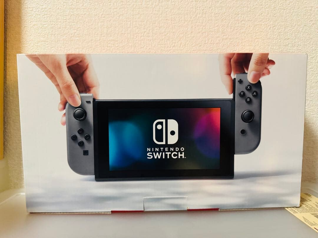 Nintendo Switch 本体 グレー Joy-Con 純正プロコンセット