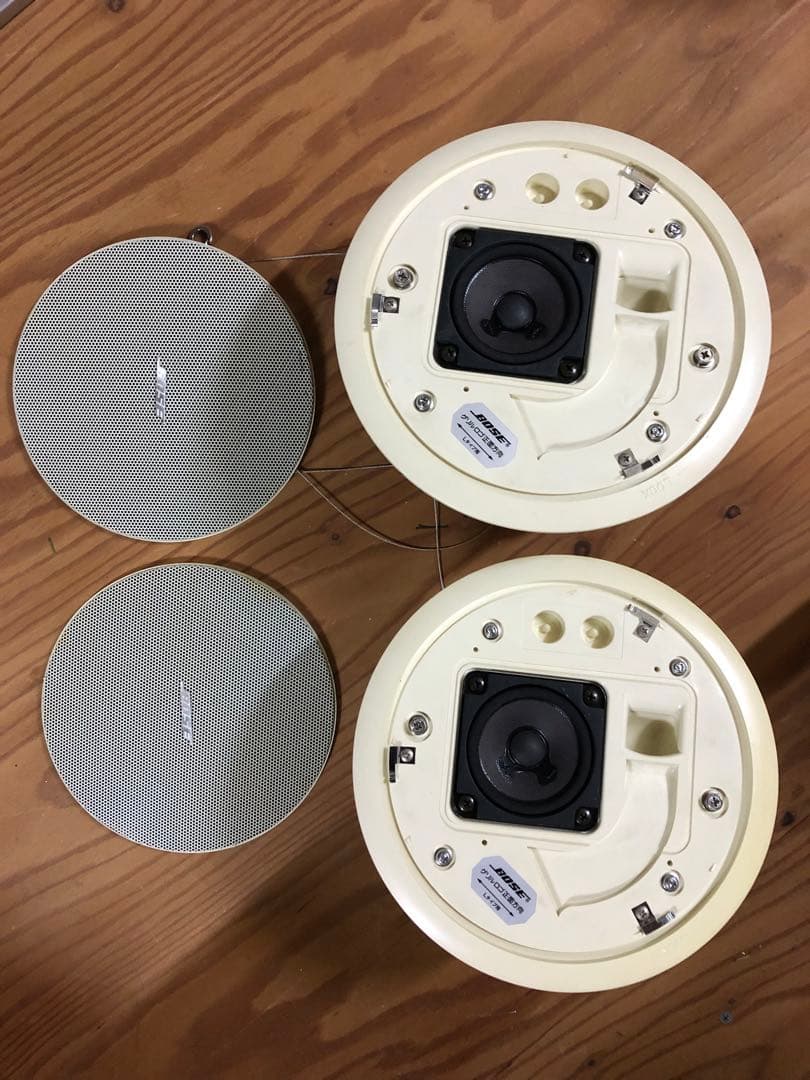 Bose 175 2台　天井埋込スピーカー 中古品