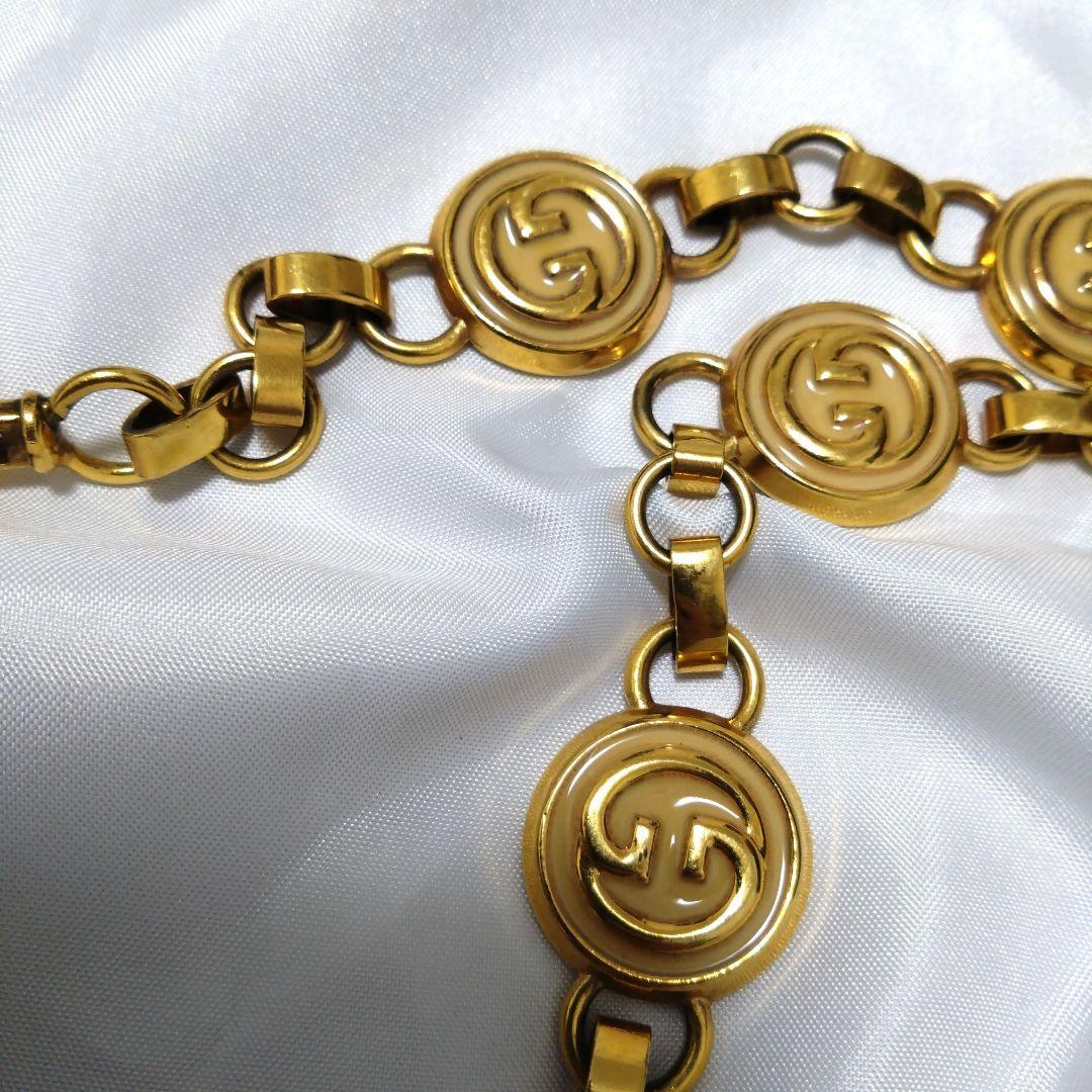 幻　１点物　インターロッキング　ヴィンテージ　GUCCI　オールドチェーンベルト