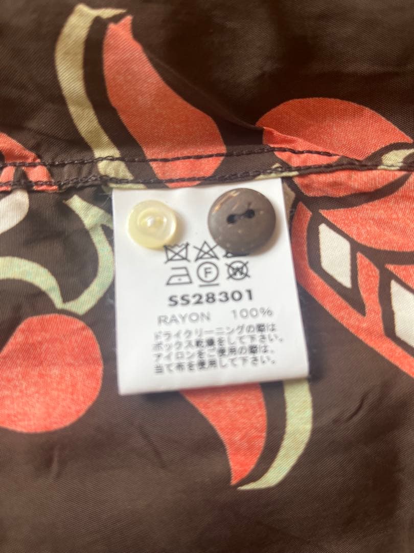 Sun Surf アロハシャツ　長袖　サイズL