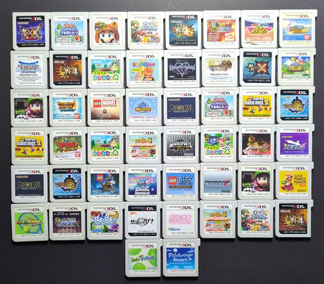 【ソフト単品】3DSソフト　50点セット　まとめ売り⑥　動作確認済み