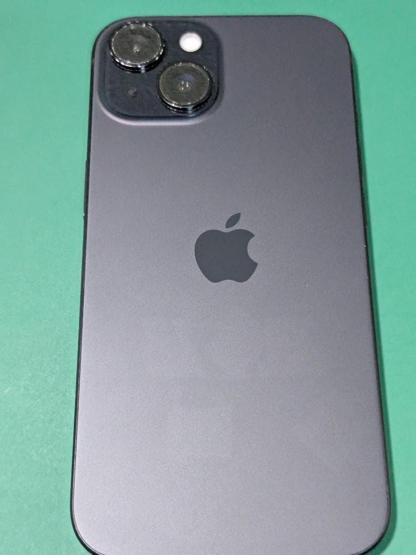 iPhone 15 ブラック　SIMフリー　faceID不可　ジャンク