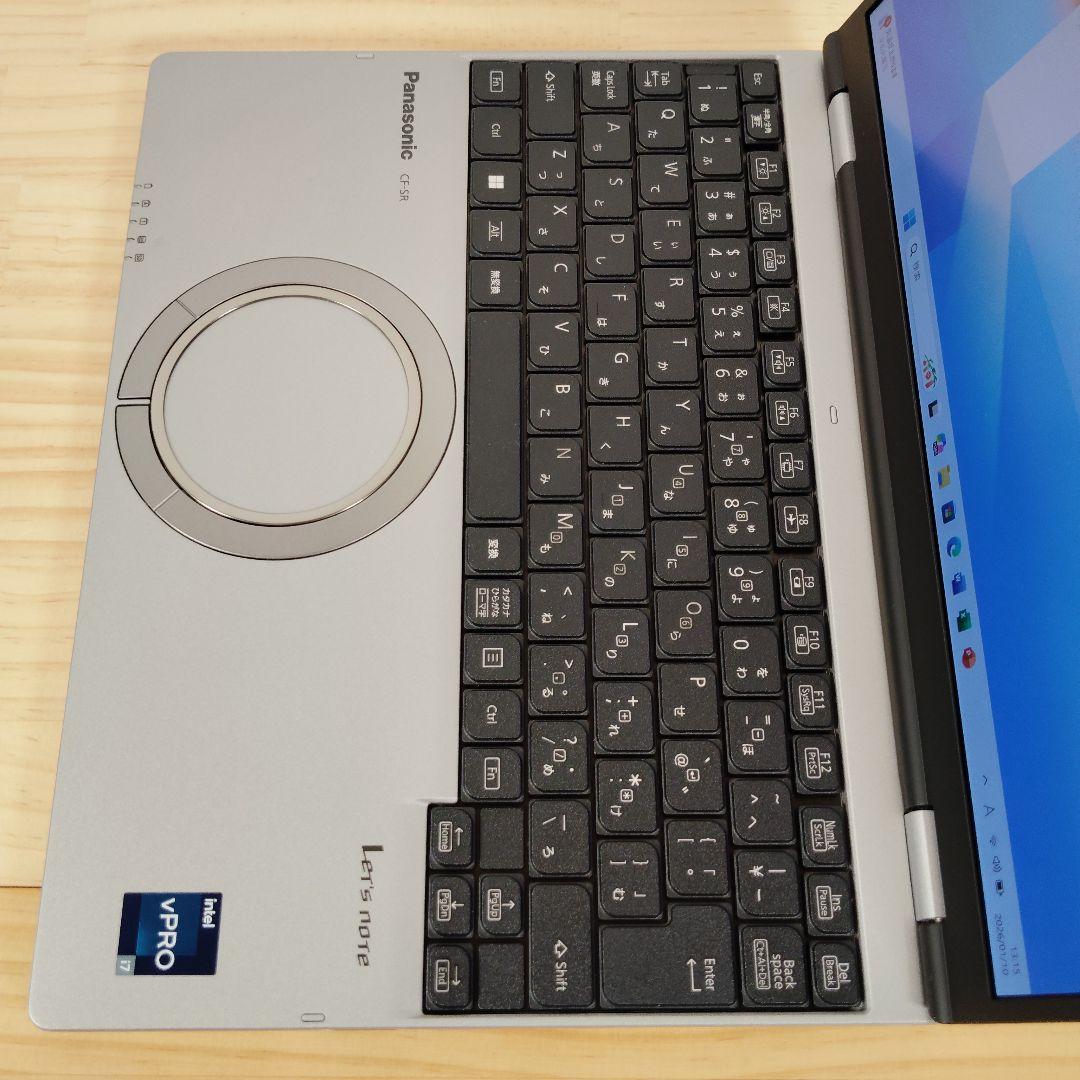 大幅値引き中！ 超美品 日本製 レッツノート SR3 12世代i7 2TB