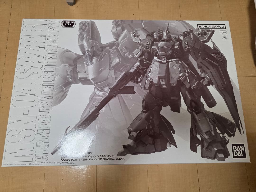【新品未開封】 MG サザビー Ver.ka メカニカルクリア
