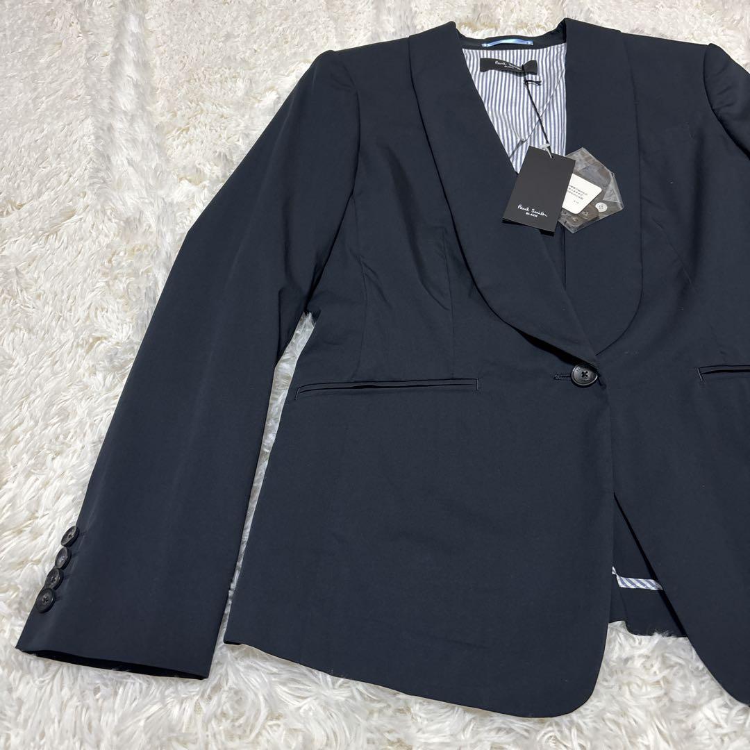 【未使用品】ポールスミスブラック　セットアップ　パンツスーツ　ネイビー　Mサイズ
