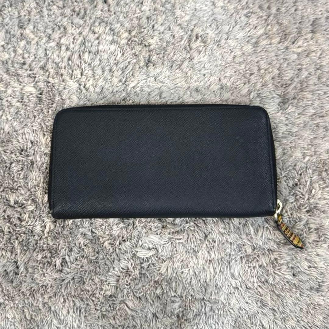 【美品】Paul Smith ポールスミス 長財布 ラウンドファスナー レザー