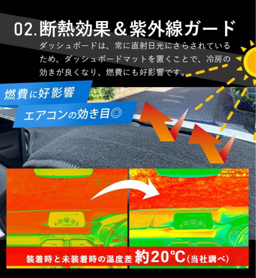 u*H様 Sunland ダッシュボードマット トヨタ ランドクルーザー プラド