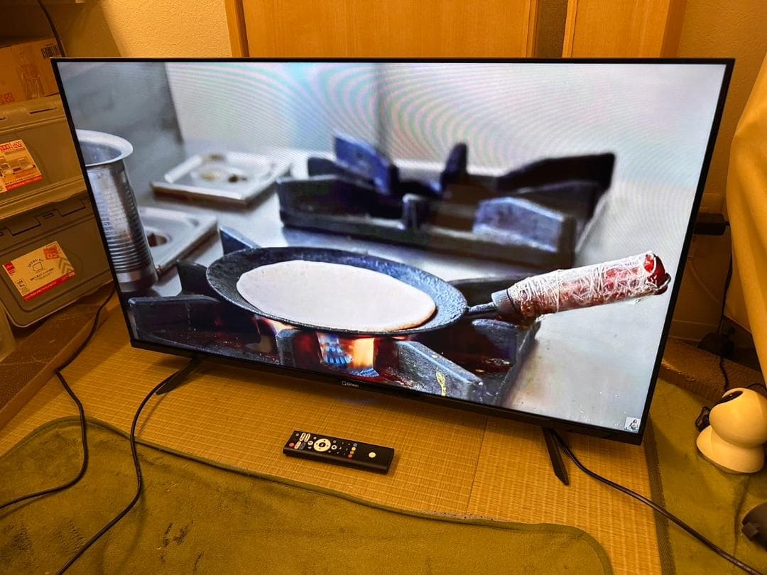 Qriom　40型　チューナーレステレビ　QRK-40TL2K　2025未使用近