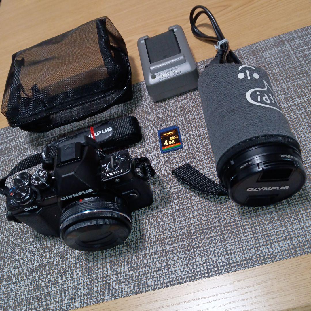 高級感たっぷりのOLYMPUS OM-D E-M10 Mark II 特価セット