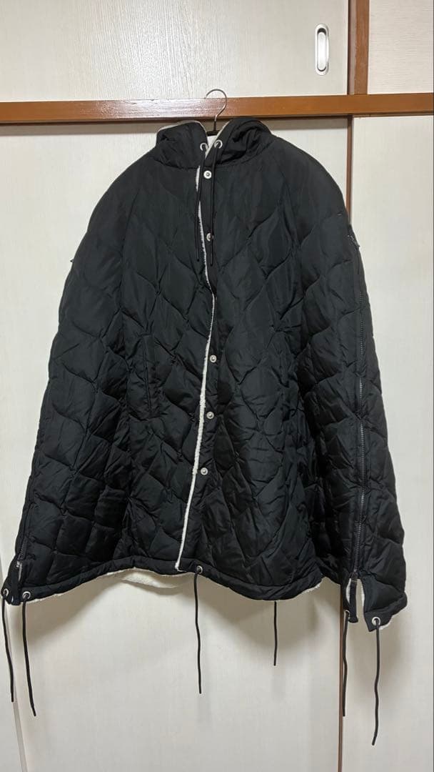 ミリタリーダウンケープジャケット 【UNISEX】