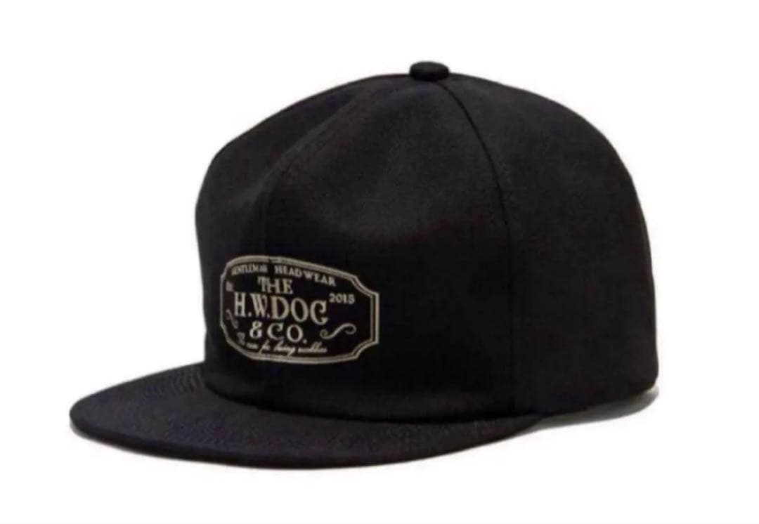 ブラックTHE H.W.DOG&CO. TRUCKER CAP サイズ36