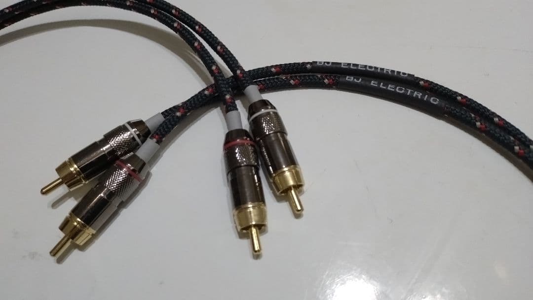 BJ Electric ML-RH アナログケーブル　1m2本セット