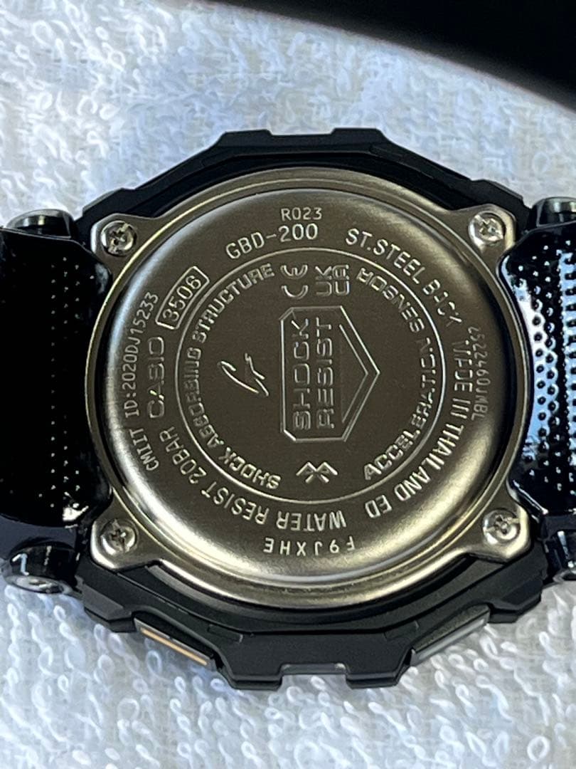 カシオ　ジーショック 【国内正規品】 G-SQUAD GBD-200-1A1JF