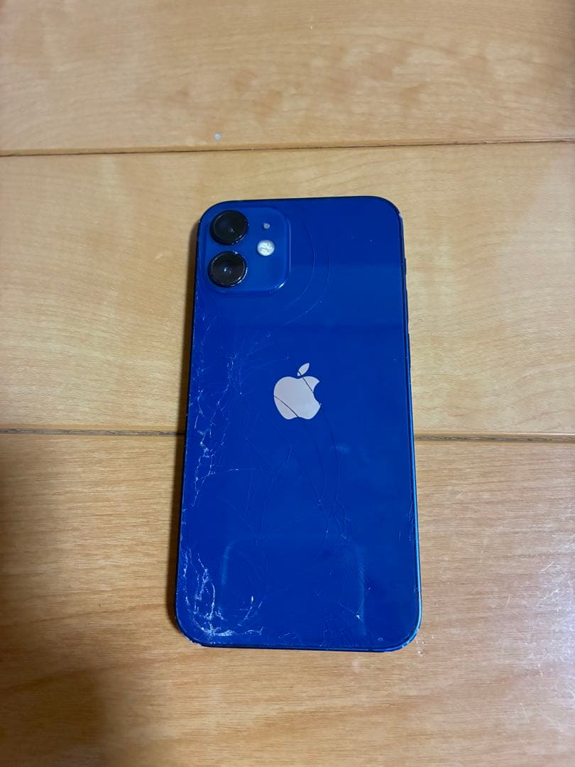 Apple iPhone 12 mini 青 バッテリー72% 128GB