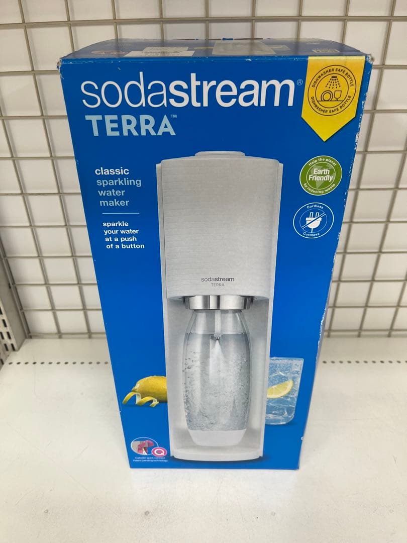 値引き不可　sodastream TERRA 炭酸水メーカー　白色