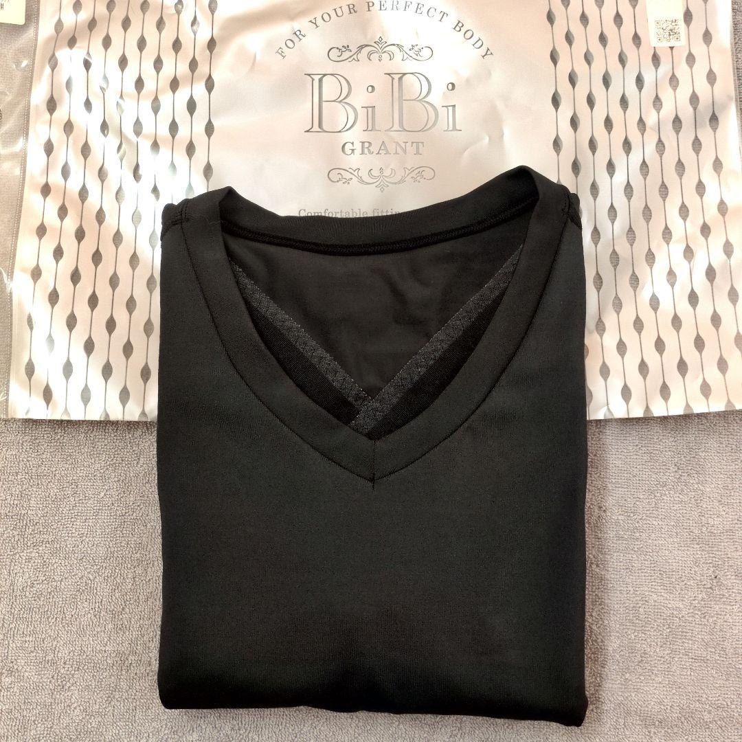 【新品】グラントイーワンズ　BiBi メンズパンプ半袖　М　ブラック