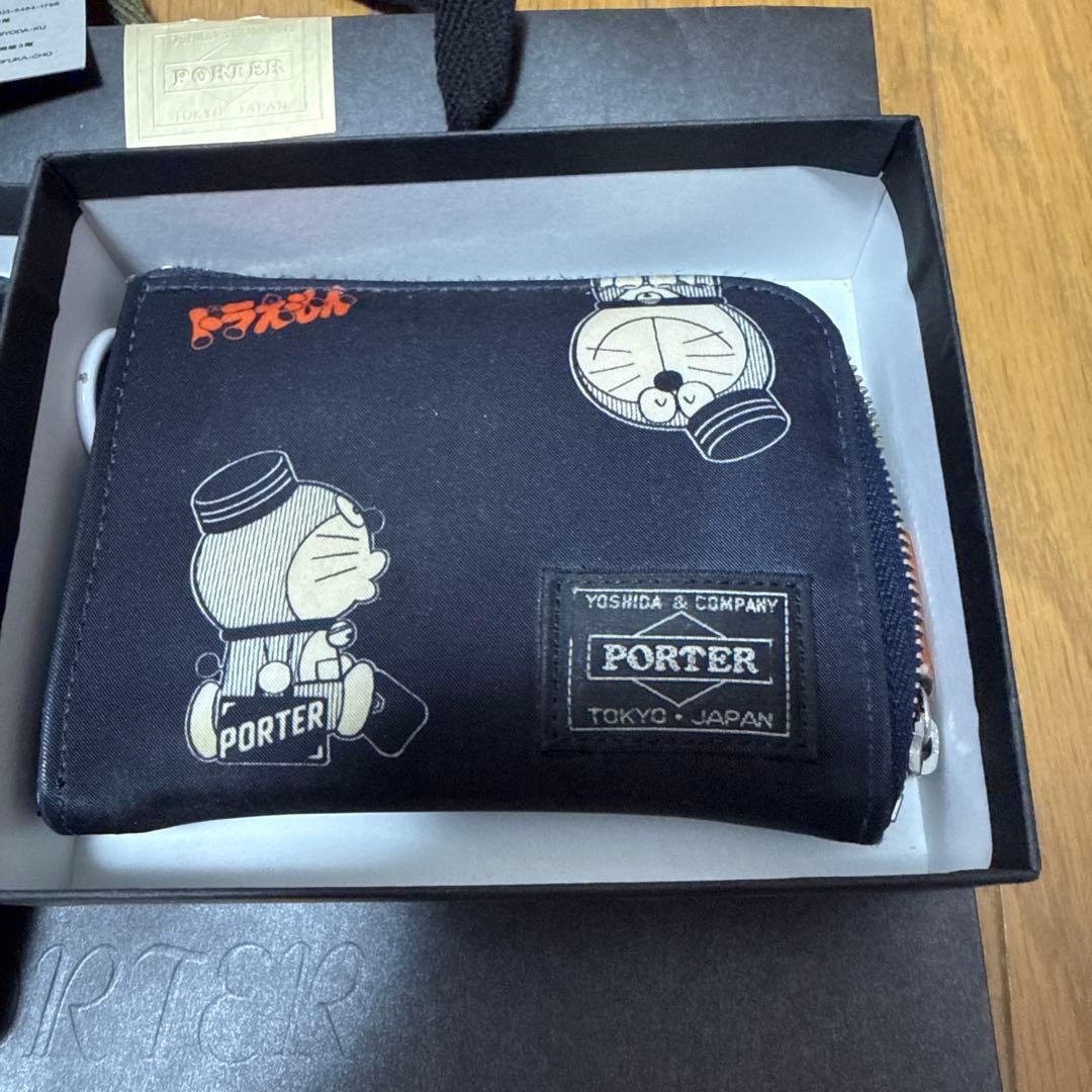 希少　PORTER ドラえもん50周年記念コラボ　マルチウォレット　ミニ財布