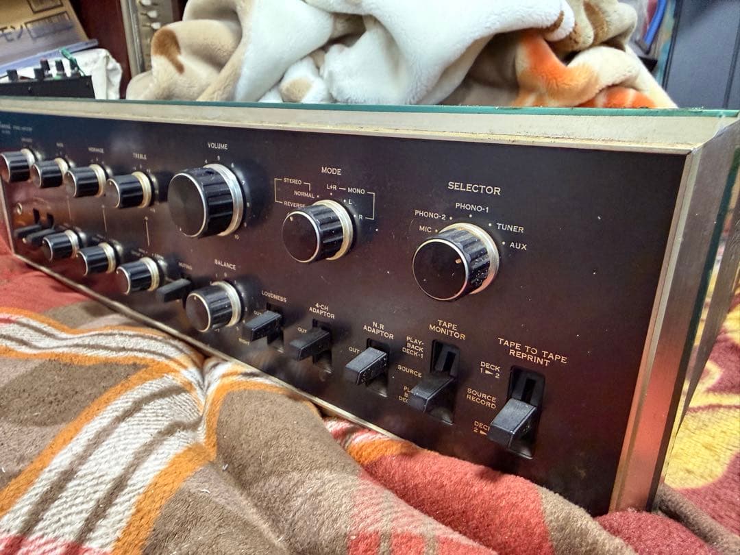 サンスイ au-9500 プリメインアンプ 動作品