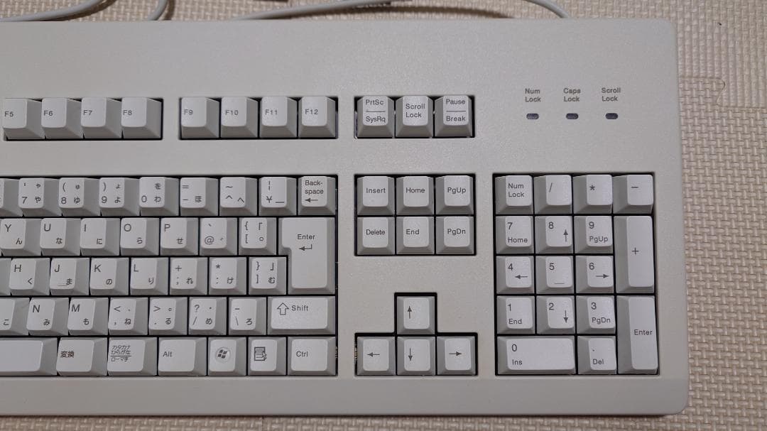 Cherry社純正 メカニカルキーボード 茶軸 日本語配列 G80-3600