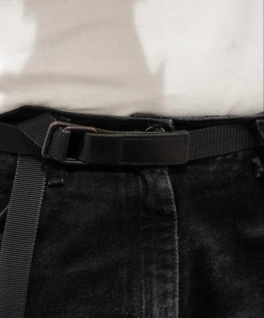 【新品・未使用】W double nylon belt