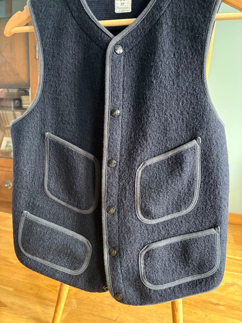 Anatomica Beach Cloth Vest 38 アナトミカ