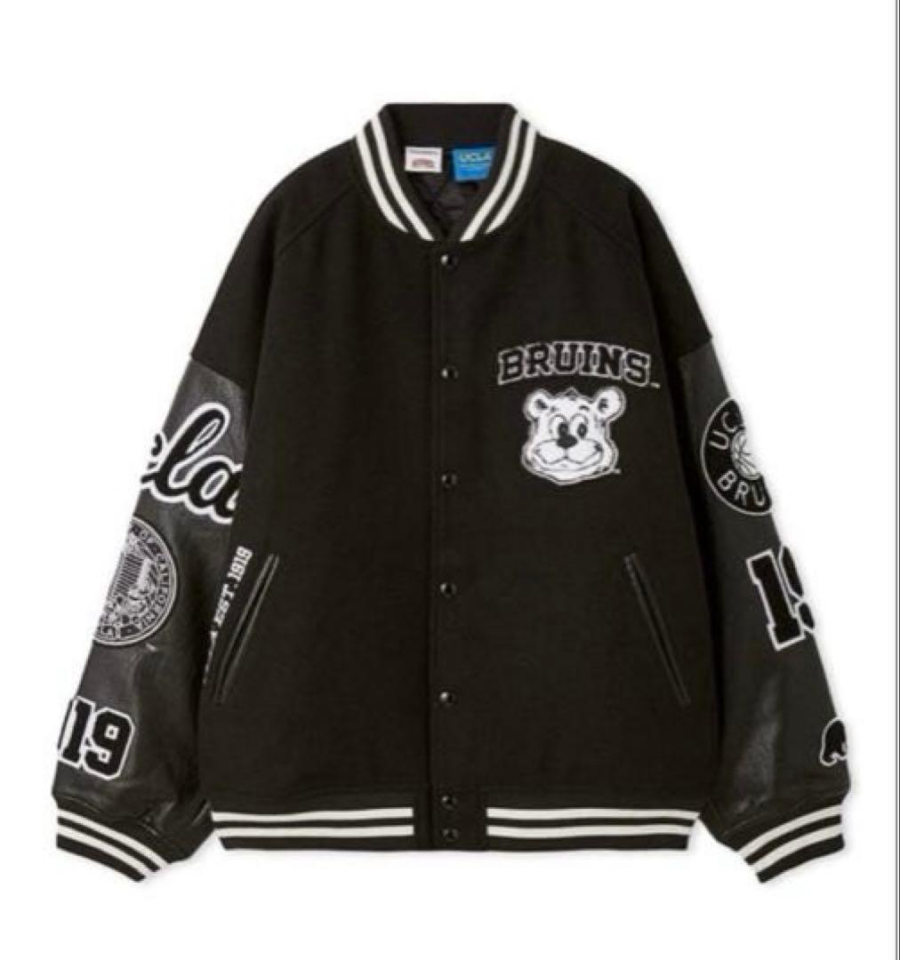 SNIDEL 【UCLA/NUTMEG】スタジャン BLK M 1