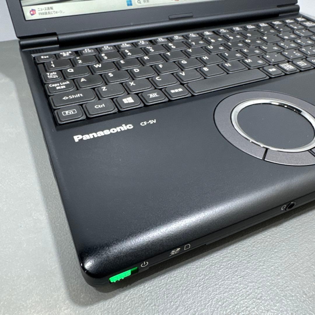 【極上品】レッツノートジェットブラックCFSV8☘️8世代i5☘NVMe512