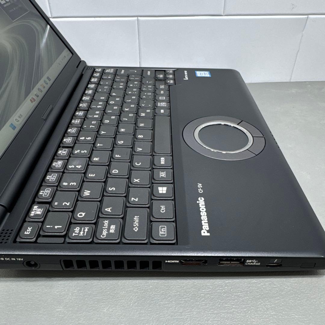 【極上品】レッツノートジェットブラックCFSV8☘️8世代i5☘NVMe512