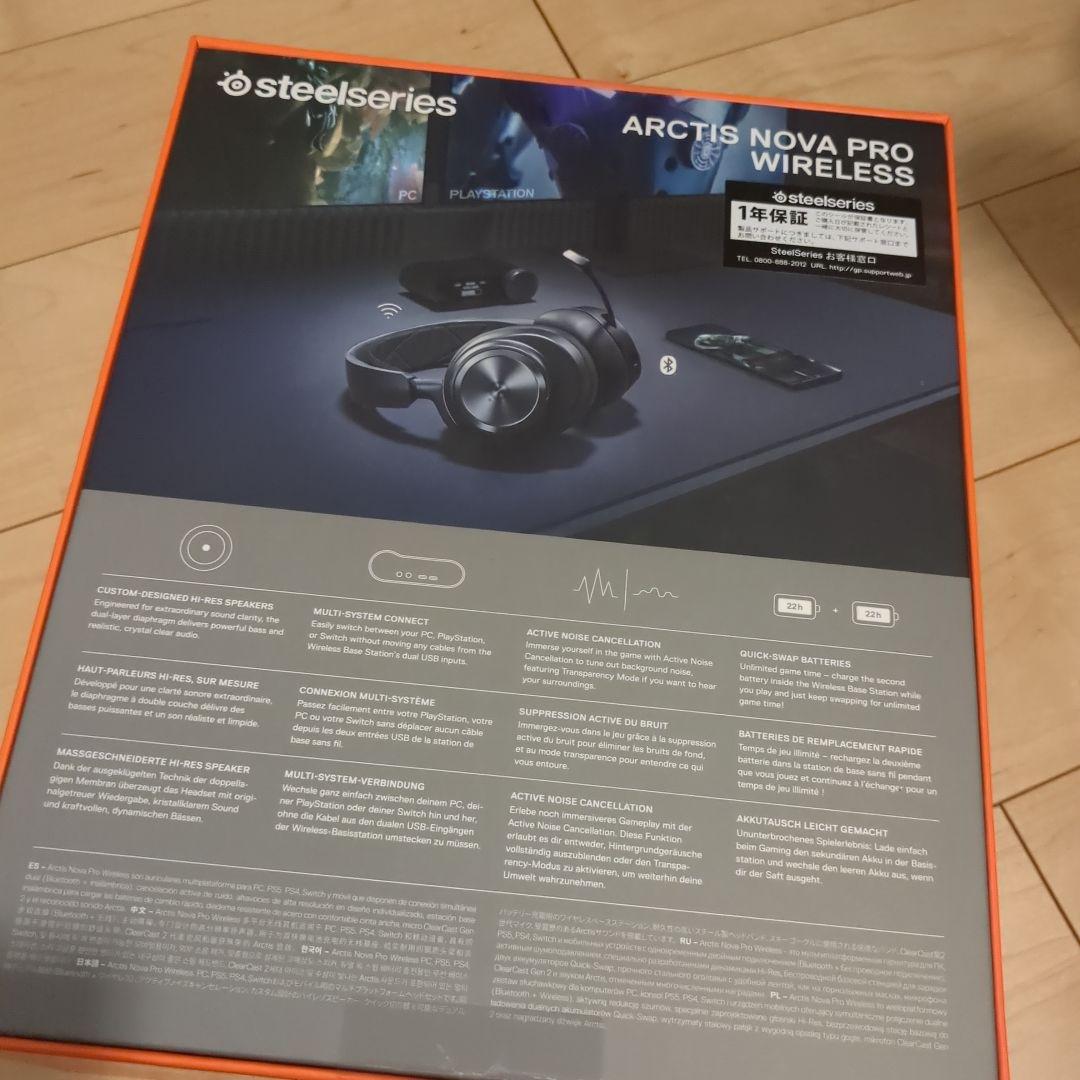 ☆新品☆SteelSeries ARCTIS NOVA PRO WIRELESS