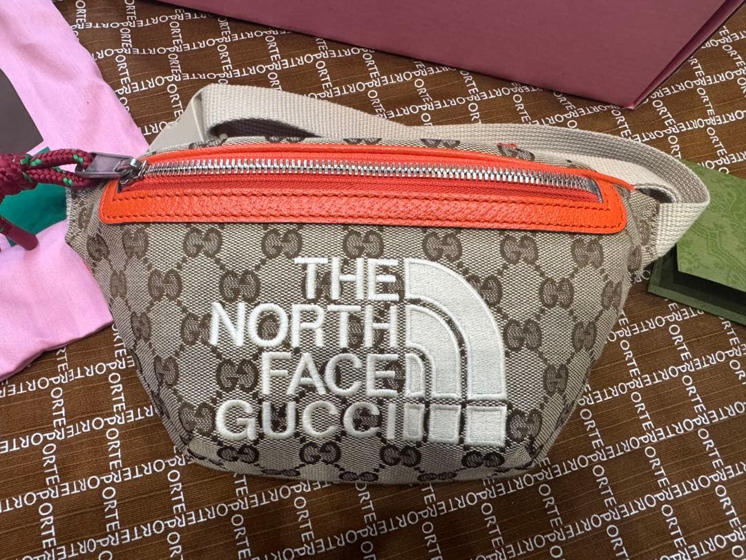 THE NORTH FACE×GUCCI ウエストバッグ サイズ95