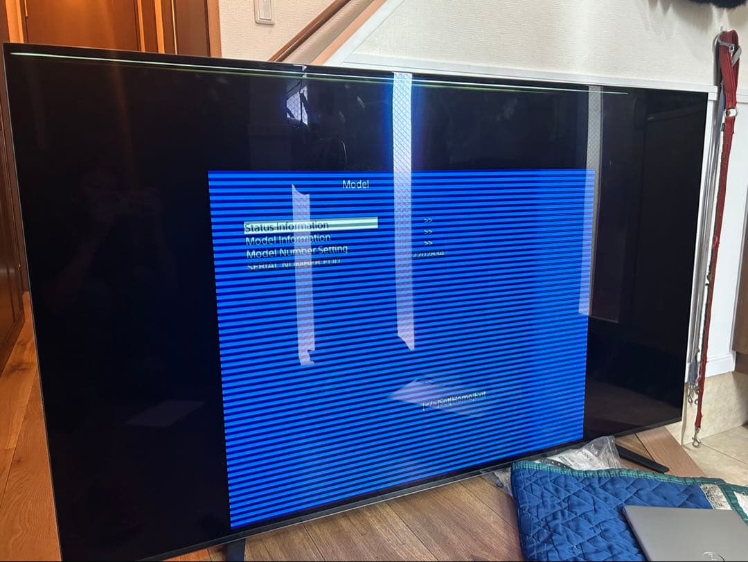 ！！！ジャンク品です！！！ SONY 有機ELテレビ 型名　KJ-65A8H