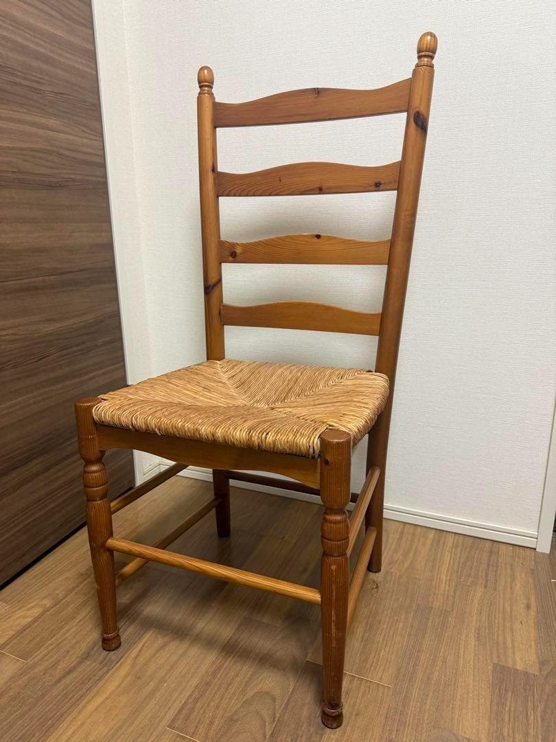 【安心のたのメル便】　イタリア製　アンティークチェア　ダイニング