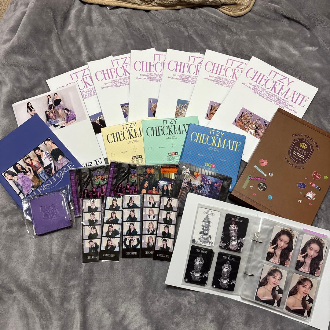 ITZY グッズ アルバム カード グリーティング ケース