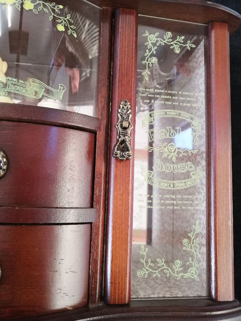 COUNTRY RABBIT ラビットハウス　オルゴール　アクセサリーケース希少
