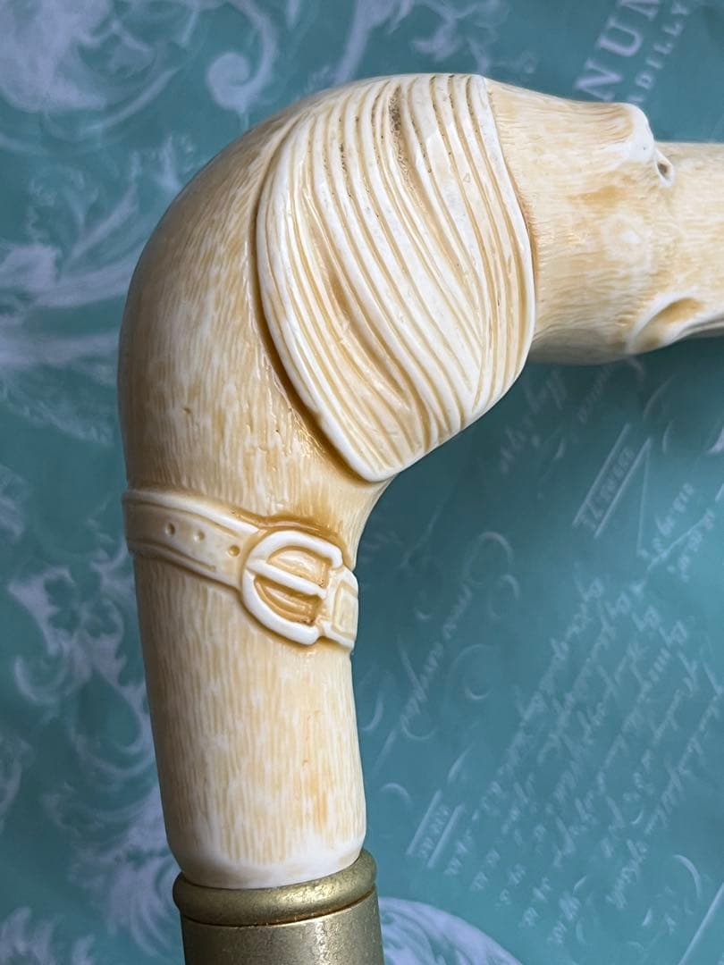 イル マルケザード(イタリア) 犬ハンドル　紳士傘 il Marchesato