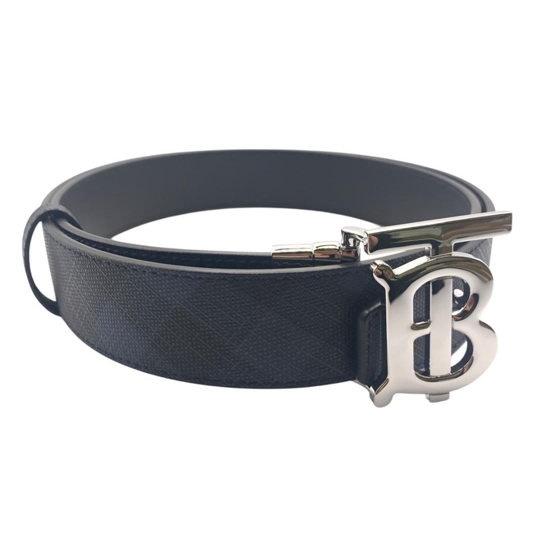 美品★Burberry　バーバリー　ベルト　リバーシブル 92-102cm