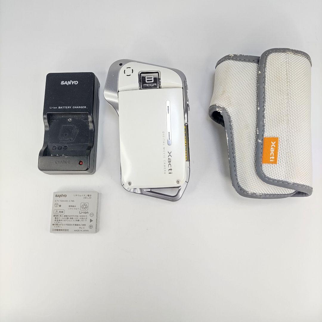 【動作品】美品✨SANYO Xacti DMX-CA8 デジタルムービーカメラ