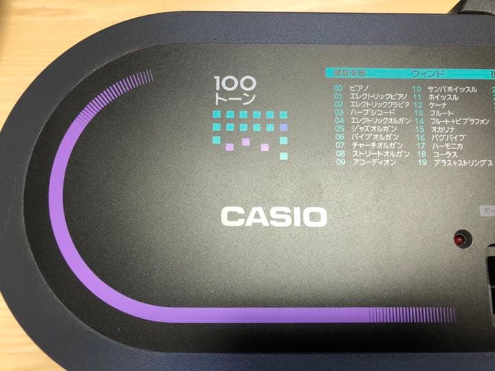CASIO CTK-80 卓上キーボード(多種楽器)