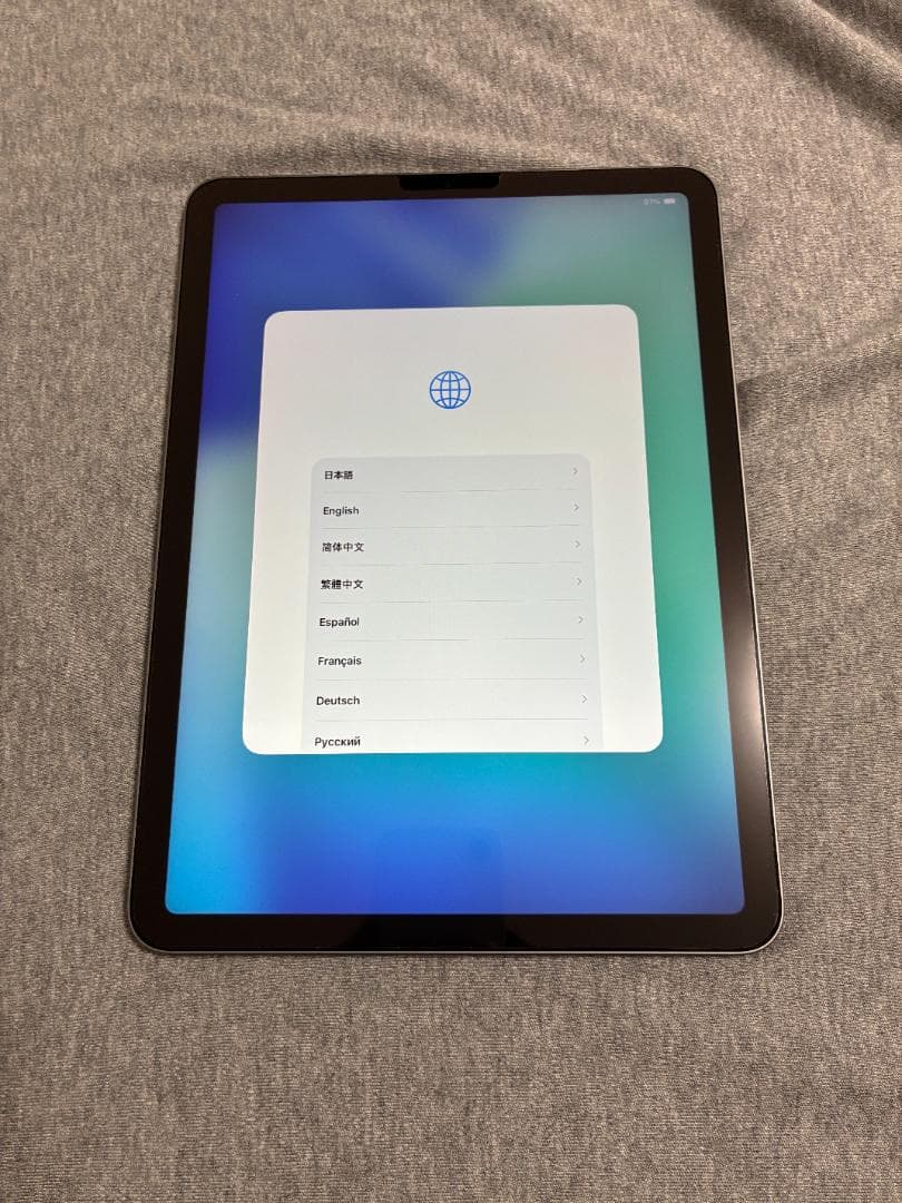 iPad Air4 64GB Wi-Fi スペースグレイ 75.8%【箱有】