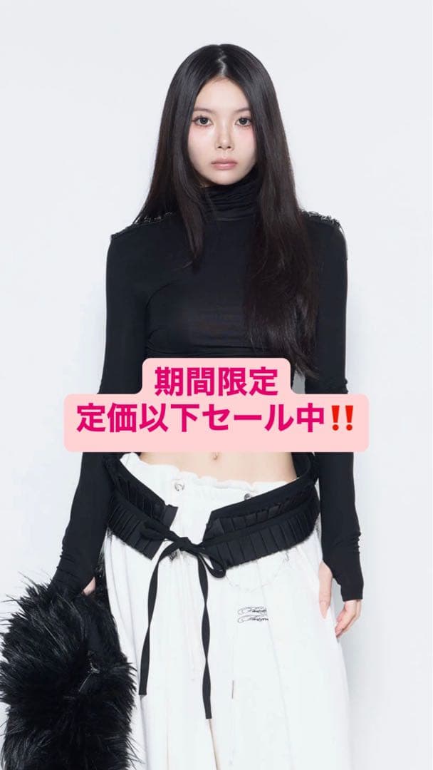 トップス theredthread S embellished shoulder tops