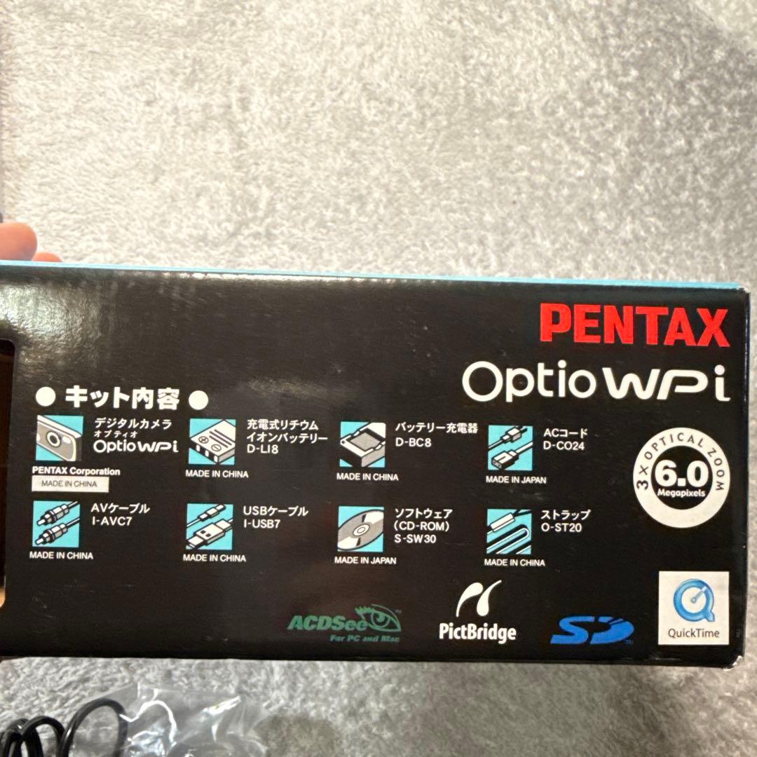 PENTAX Optio WPi オプティオ シルバー