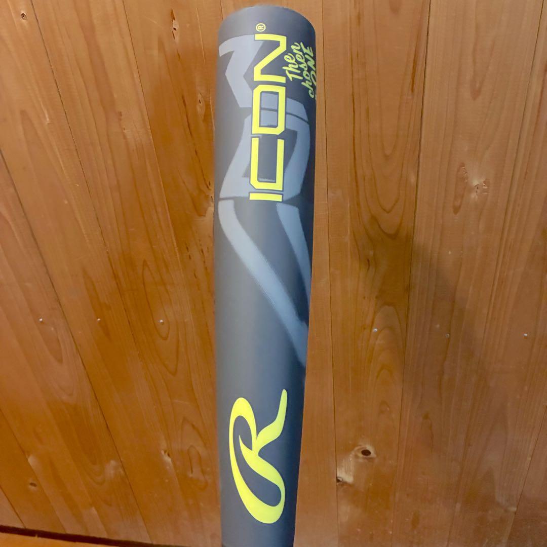 【美品】Rawlings 一般軟式バット ICON アルペン限定 84cm
