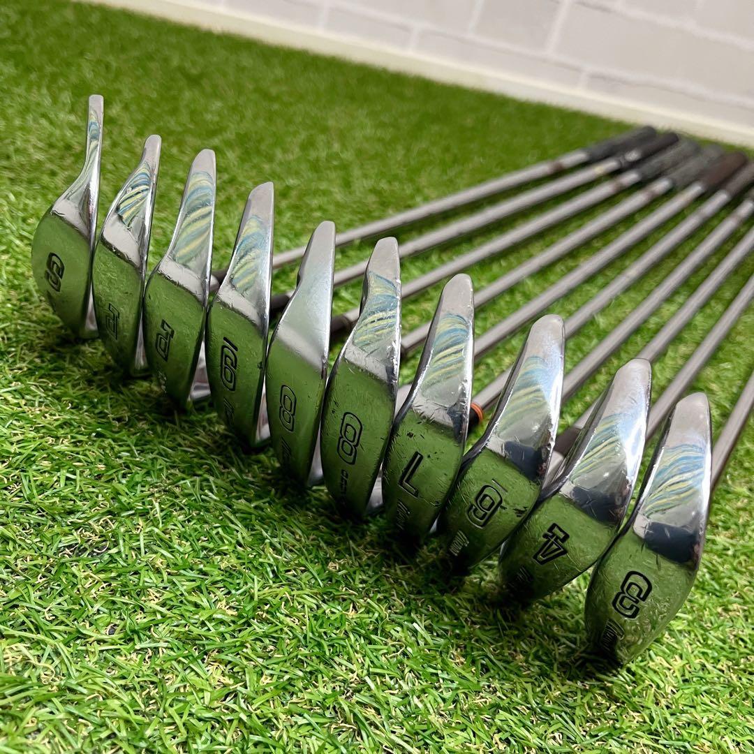 名器 MizunoPro & JohnnyMiller 入門アイアン10本セット