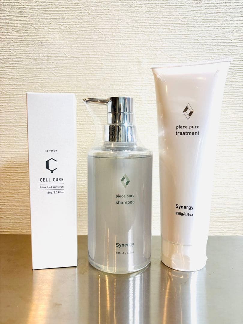 【新品未開封】シナジー　ピースピュアシャンプー＆トリートメント＆セルキュア