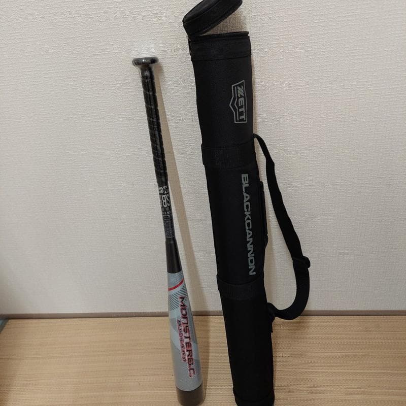 カ*︎様 ゼット 軟式バット モンスターブラックキャノン 80cm BCT314